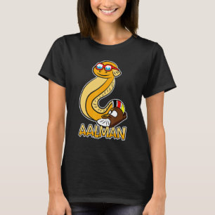 Camiseta Alman Memes Eel Sandal Meias típicas do alemão