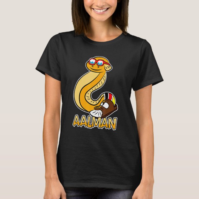 Camiseta Alman Memes Eel Sandal Meias típicas do alemão (Frente)