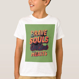 Camiseta "Almas Corações Unidos."