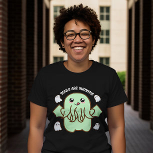 Camiseta Almas são Yummy Cute Cthulhu T-Shirt