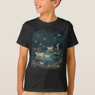 Camiseta Almirante de Sapo Fofo & Barquinhos de Papel dos R