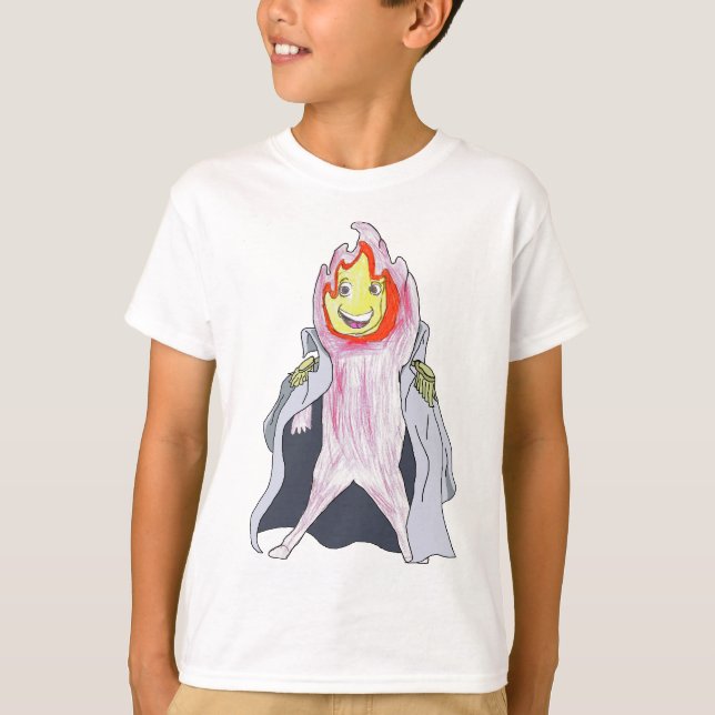 Camiseta Almirante Fire Kid (Frente)
