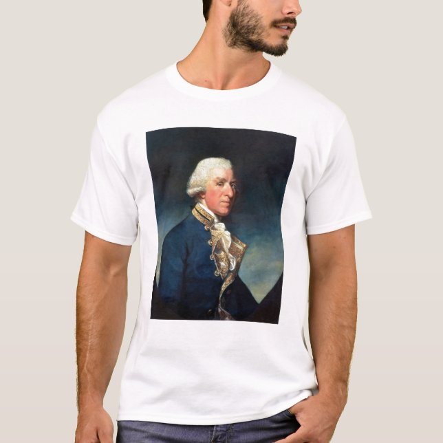 Camiseta Almirante Samuel Capa, ø visconde Capa 1784 (Frente)