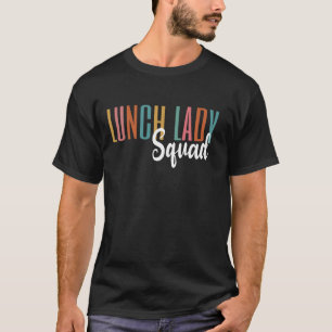 Camiseta Almoçando Lady Squad Lunch Ladeteria Tripulação De