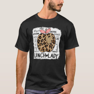 Camiseta Almoçar Lady De Volta Ao Funcionarios De Café Da E