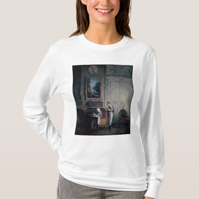 Camiseta Almoço da senhora Geoffrin (Frente)