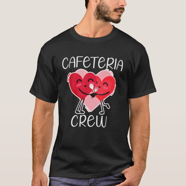 Camiseta Almoço de Namorados da Tripulação de Café Lady Pul (Frente)