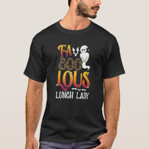 Camiseta Almoço do Halloween Lady U2013 Cafeteria Worker Gh