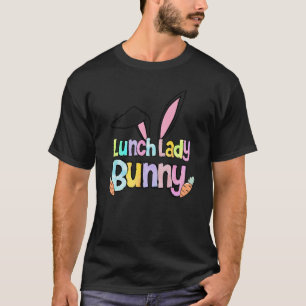 Camiseta Almoço Lady Bunny One Hoppy Lunch Lady Páscoa 2023
