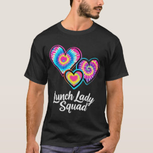 Camiseta Almoço Lady Squad Tie Dye Heareteria Funcionarios 