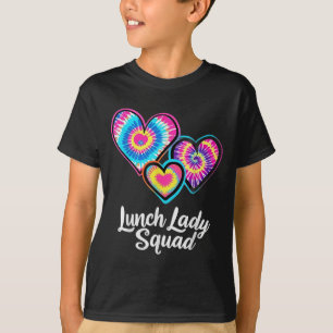 Camiseta Almoço Lady Squad Tie Dye Heareteria Funcionarios