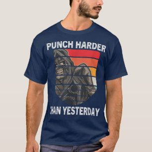 Camiseta Almoço Mais Difícil Que O Campeão Motiva De Boxing