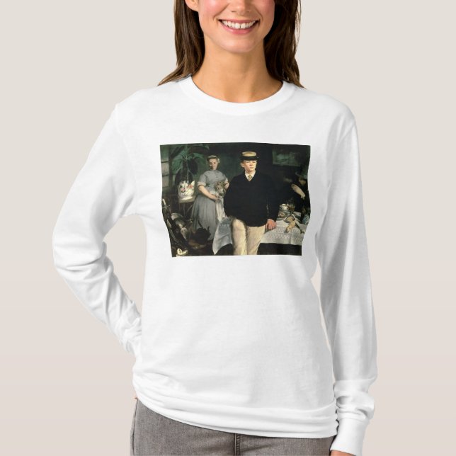 Camiseta Almoço no estúdio, 1868 de Manet | (Frente)