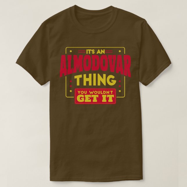 Camiseta Almodovar (Frente do Design)