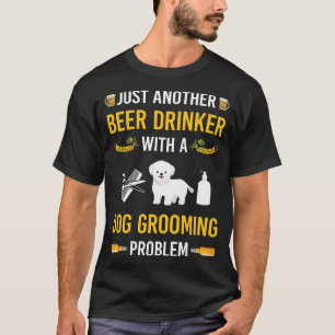 Camiseta Almofada de Cão Beer Drinker