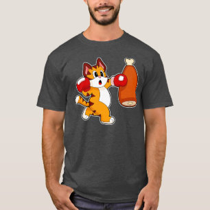 Camiseta Almofada de punção com boxer Tiger Boxer Boxing Bo