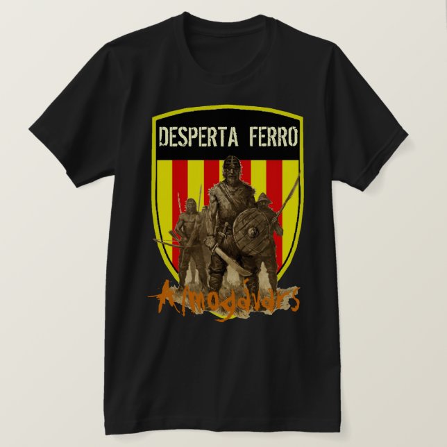 CAMISETA ALMOGAVARS (Frente do Design)