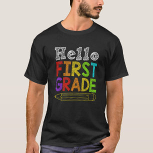 Camiseta Alô, 1º ano da Equipe 1rua De Volta À Escola Te