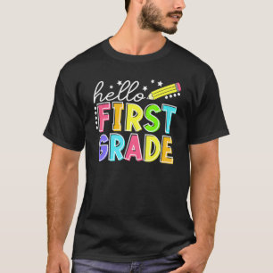 Camiseta Alô, 1º ano da Equipe 1rua De Volta À Escola Te
