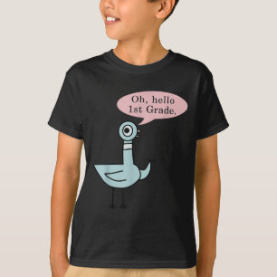 Camiseta Alô, 1º Grades, Teac Grafo Pigeon 1rua