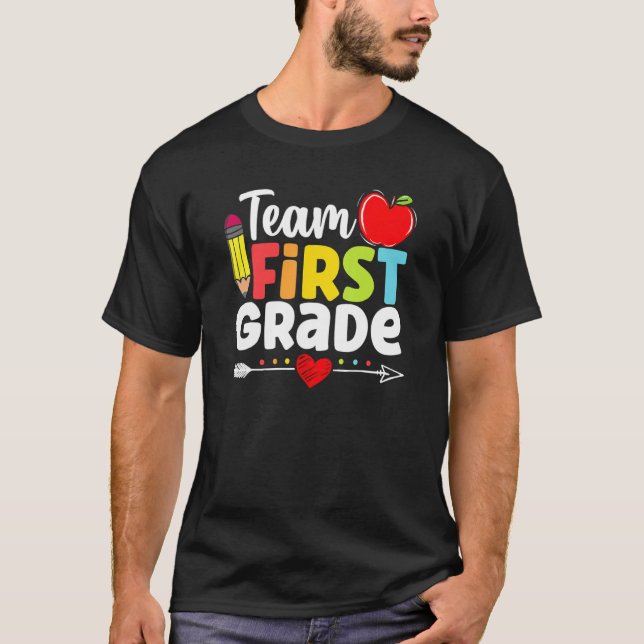 Camiseta Alô, 1º grau Equipe 1, nível de rua (Frente)