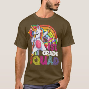 Camiseta Alô, 1rua, Tee Unicorn Rainbow, de volta à escola
