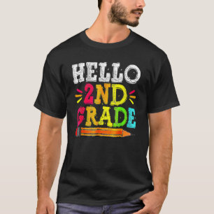 Camiseta Alô, 2º ano de segundo do time, de volta à escola