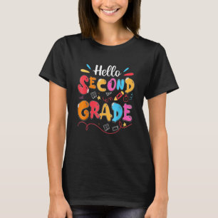 Camiseta Alô, 2º ano de segundo do time, de volta à escola 