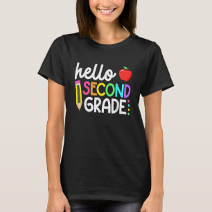 Camiseta Alô, 2º ano de segundo do time, de volta à escola