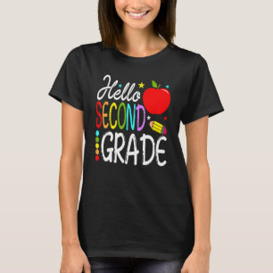 Camiseta Alô, 2º ano de segundo do time, de volta à escola
