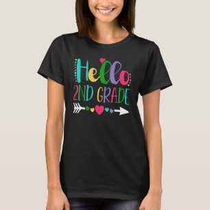 Camiseta Alô, 2º ano de segundo do time, de volta à escola 