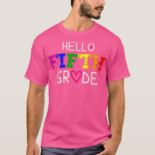 Camiseta Alô, 2º ano do 5, de volta ao professor