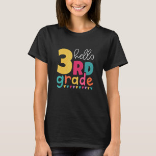 Camiseta Alô, 3º ano, 1º dia de volta à 3ª geração