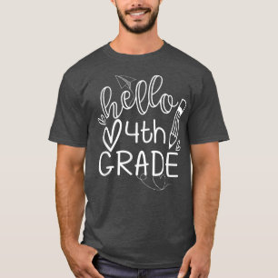 Camiseta Alô 4º Ano De Volta À Escola 4º Professor T