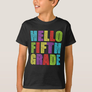 Camiseta Alô, 5º ano, 1º dia de 5