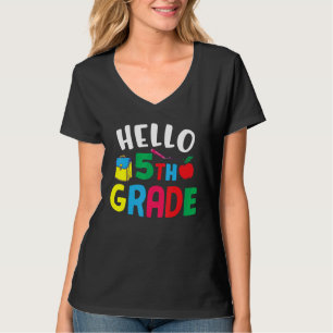 Camiseta Alô, 5º ano, 5, Grau 1