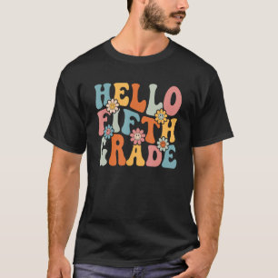 Camiseta Alô, 5º ano de volta ao professor universitário