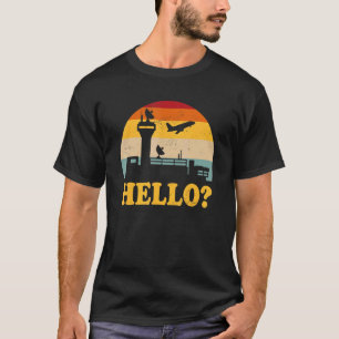 Camiseta Alô Air Traffic Controller Atc Expert Flight Con