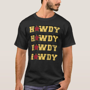 Camiseta Alô Alô Alô Chapéu de Cowgirl