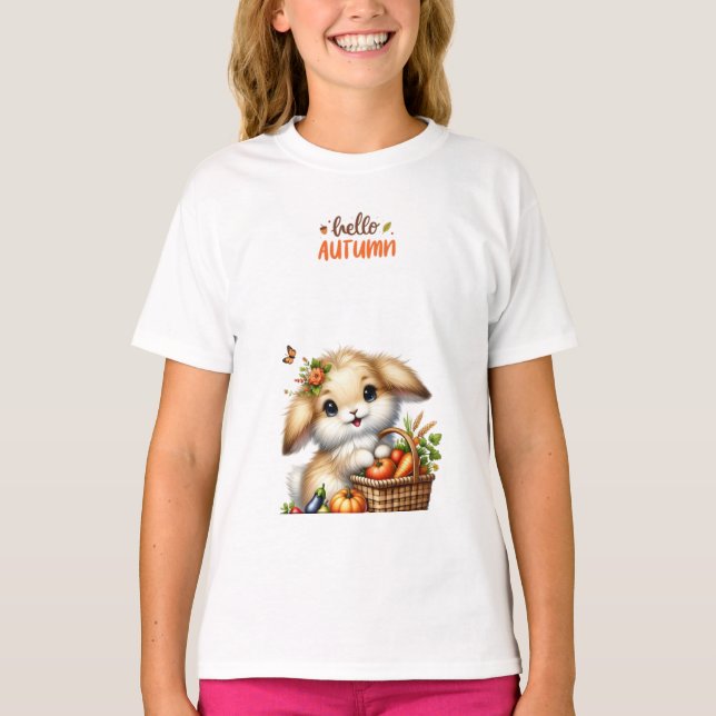 Camiseta Alô Autumn Falls Animal T-Shirt (Frente)