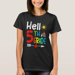 Camiseta Alô Bonito 5 De Volta À Escola No Primeiro Dia De