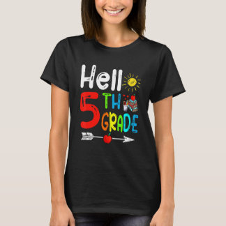 Camiseta Alô Bonito 5 De Volta À Escola No Primeiro Dia De