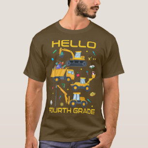 Camiseta Alô Caminhão de Construção do 4º Grau Voltar para