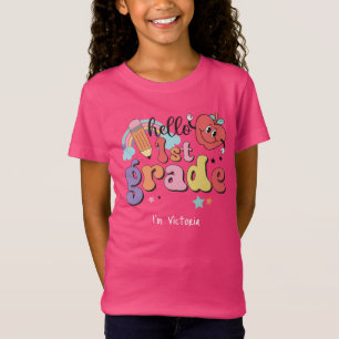 Camiseta Alô Colorido Colorido de 1º ano