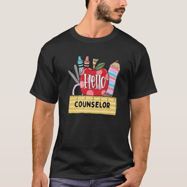 Camiseta Alô Conselheiro de Professora de Apple (Frente)