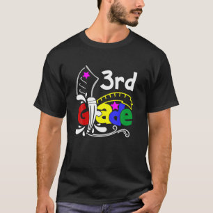 Camiseta Alô Equipe 3Rd Grad Squad Terceiro Grau Ensino de 