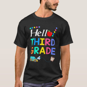 Camiseta Alô Equipe De Terceiro Grau 3º Grau De Volta À Esc