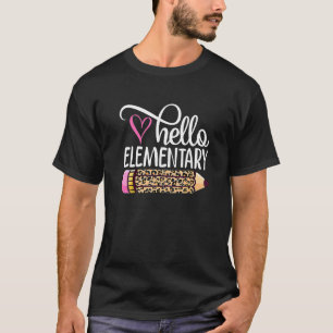 Camiseta Alô Equipe Elementar De Volta Aos Professores