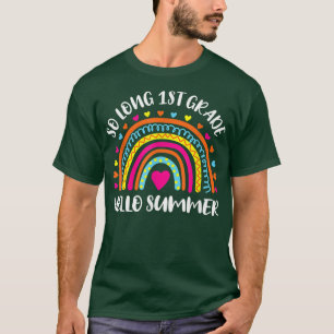 Camiseta Alô, estudante de verão, estudante de 1rua