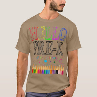 Camiseta Alô, Excelente pré-escolar do PreK, presente na es